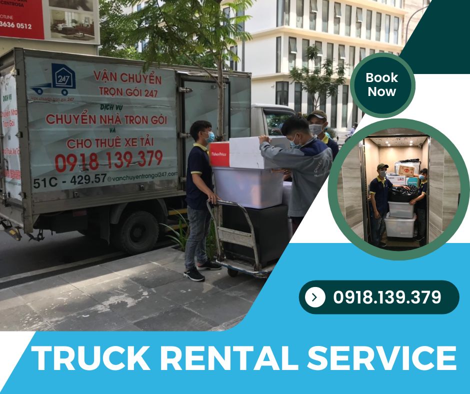 truck rentral service in ho chi minh city