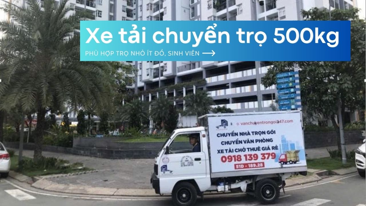 bảng giá chuyển trọ hcm xe 500kg