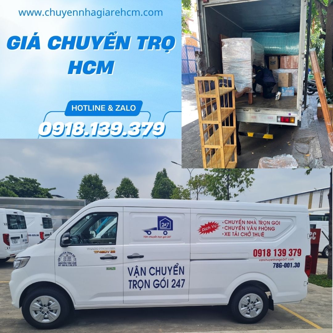 bảng giá chuyển trọ hcm