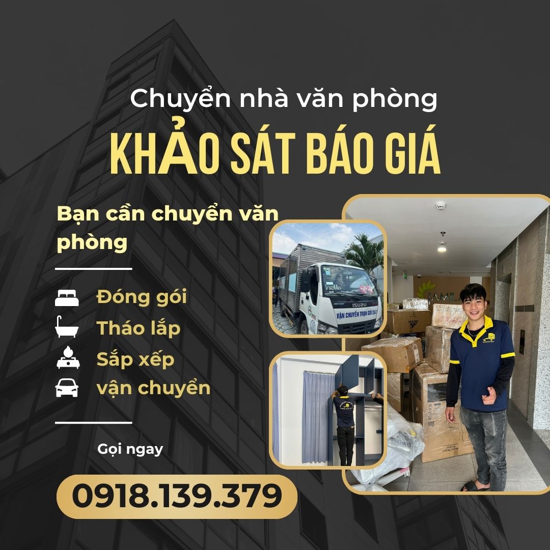 báo giá chuyển văn phòng HCM