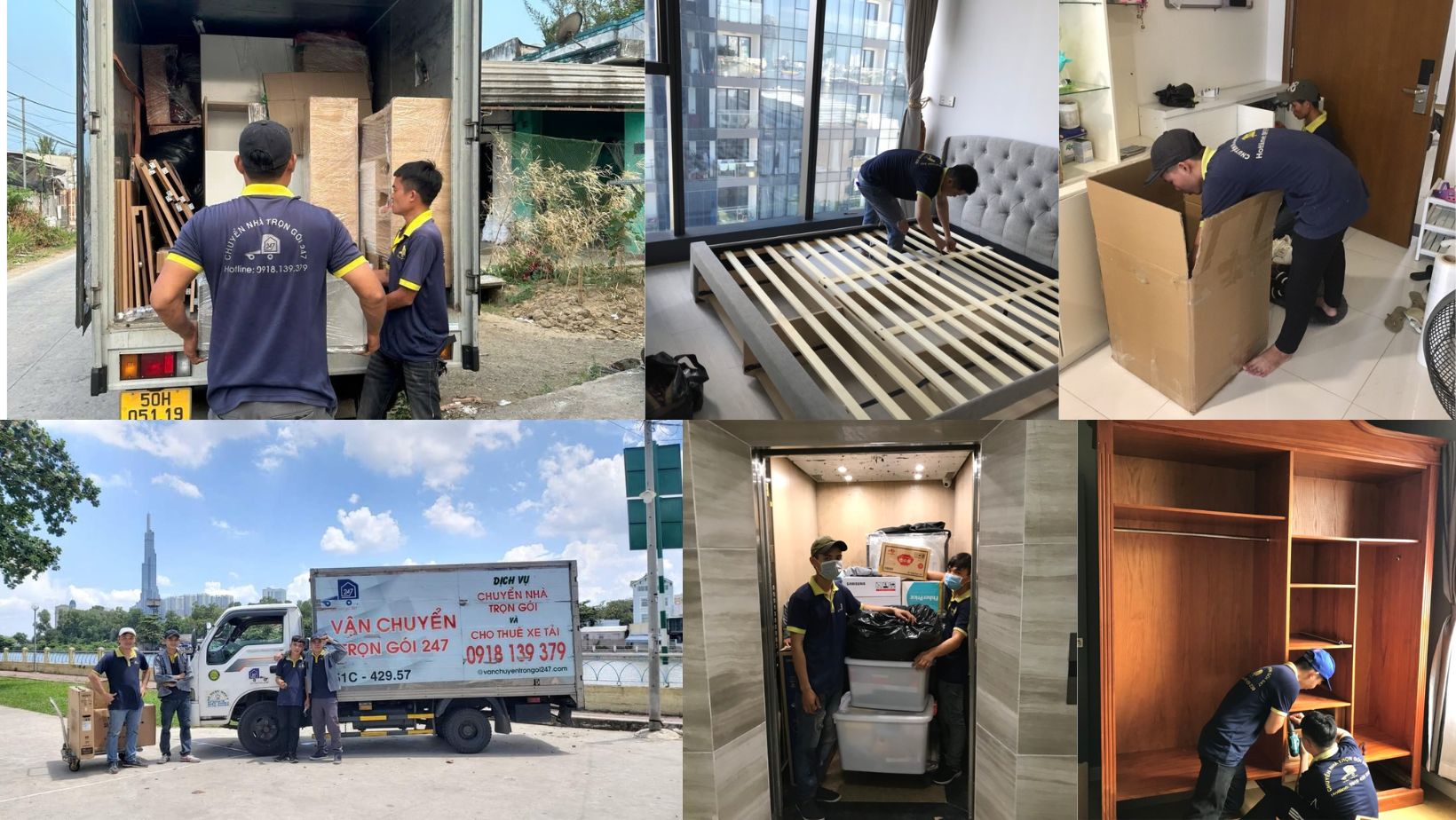 Dịch vụ chuyển nhà trọn gói Quận 2 đáng tin cậy