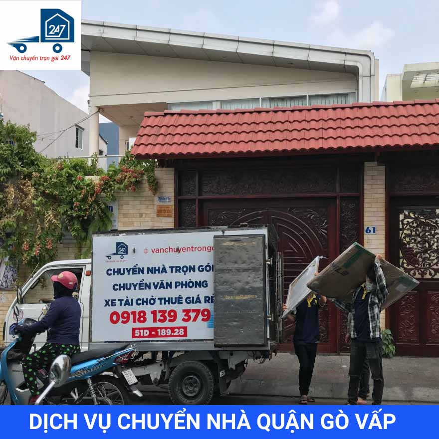 Dịch vụ chuyển nhà trọn gói quận Gò Vấp