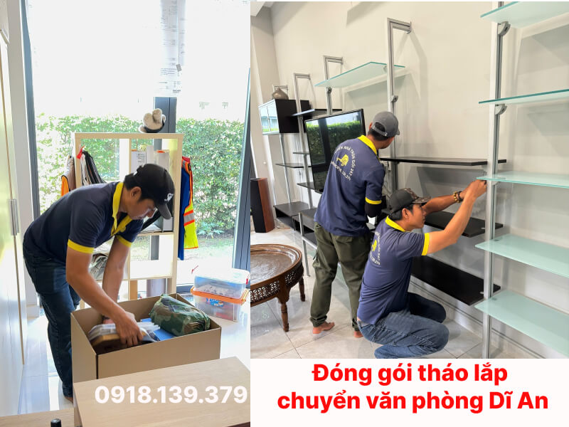 dịch vụ chuyển văn phòng dĩ an bình dương