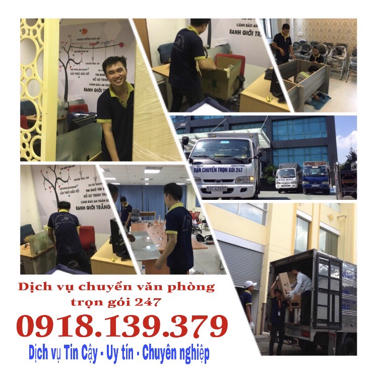 Dịch vụ chuyển văn phòng giá rẻ HCM