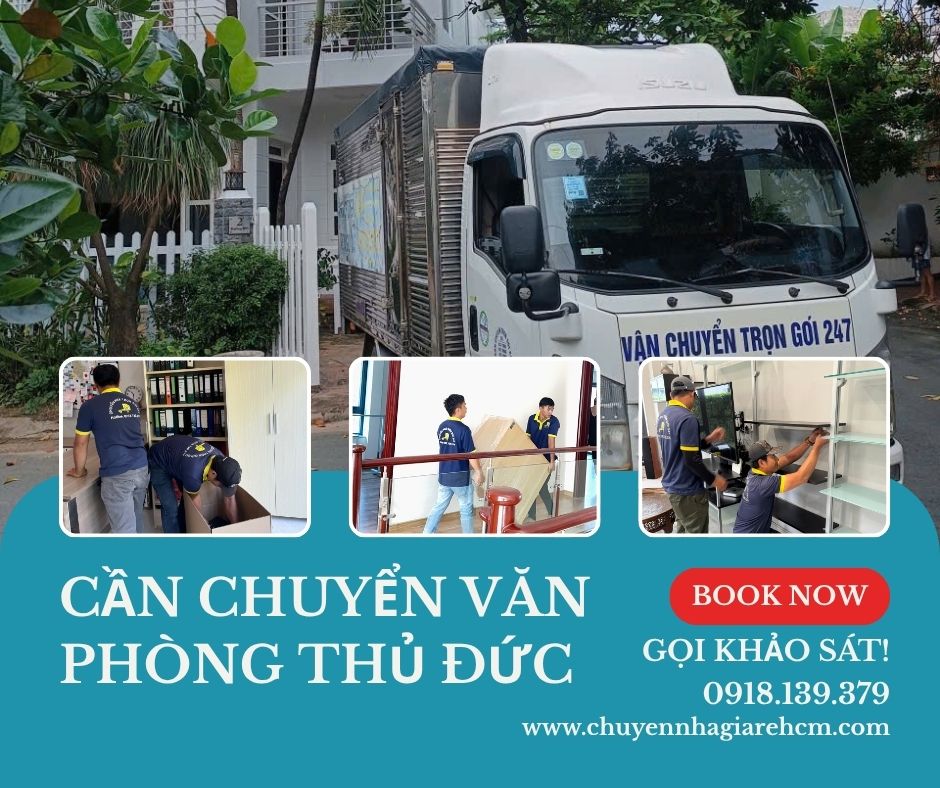dịch vụ chuyển văn phòng thủ đức