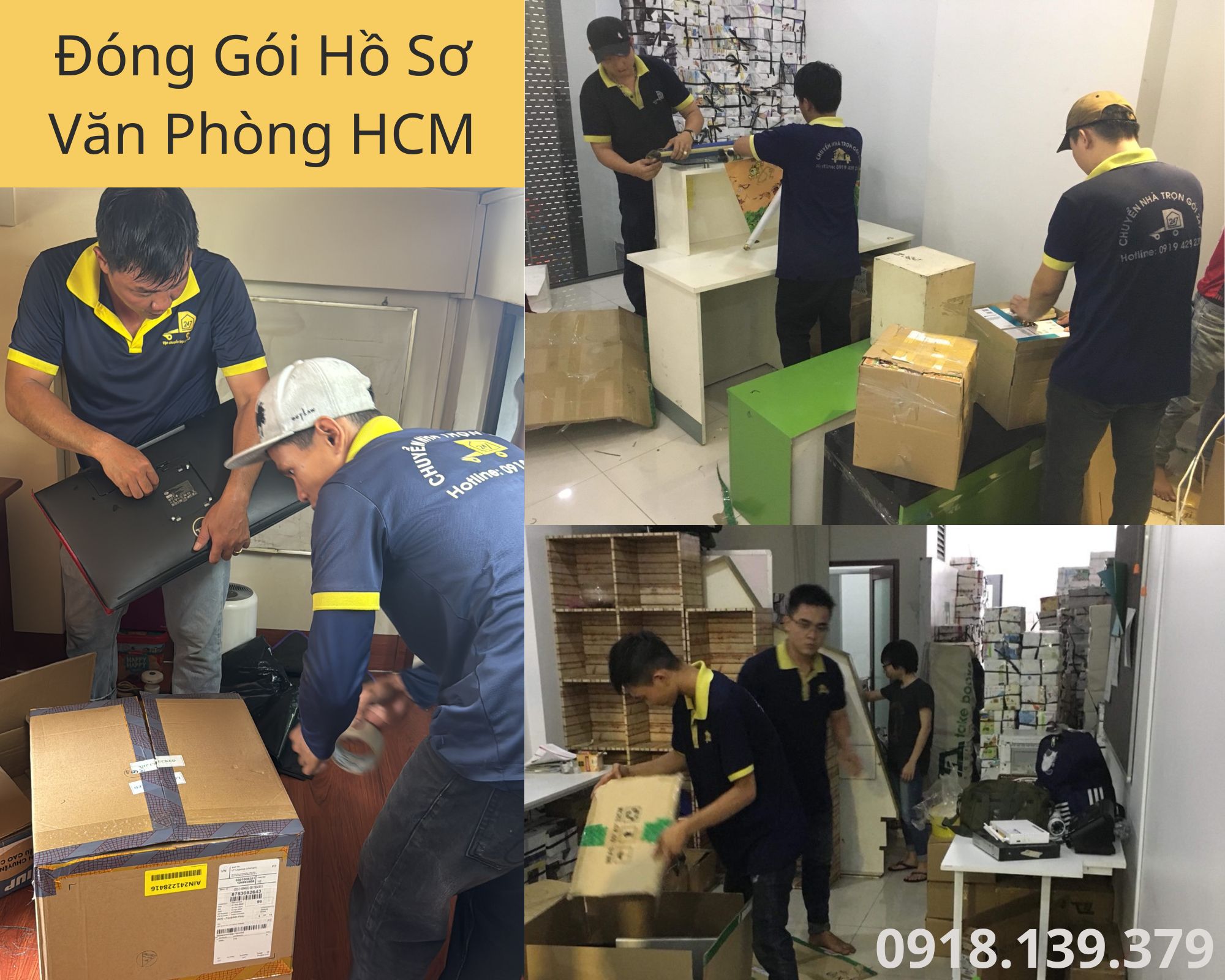 đóng gói hồ sơ chuyển văn phòng HCM