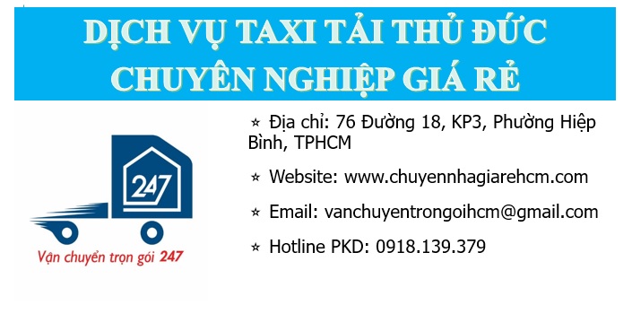liên hệ thuê xe tải chở hàng thủ đức