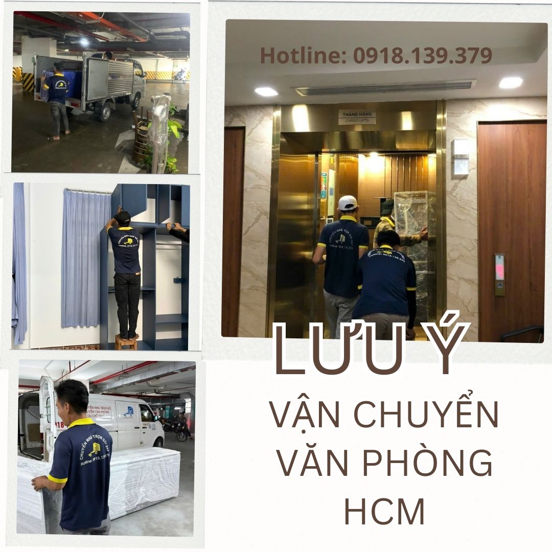 lưu ý khi vận chuyển văn phòng hcm