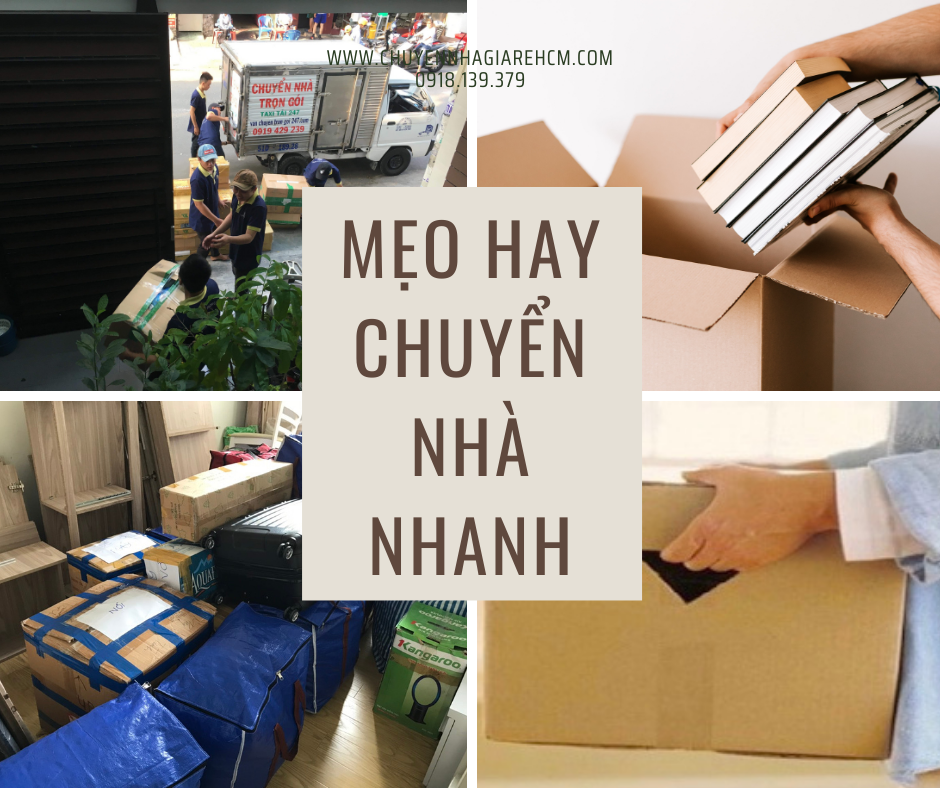 mẹo hay chuyển nhà nhanh tphcm