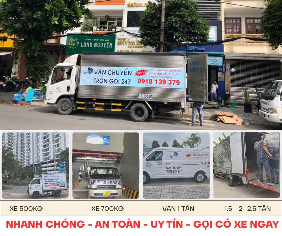 taxi tải dĩ an nhận chở đồ 24/7 nhanh chóng