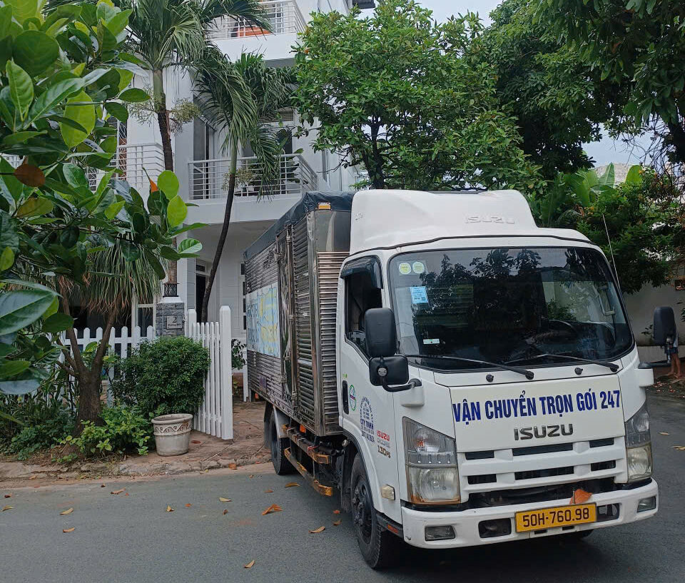 xe tải chuyển nhà Hiệp Bình