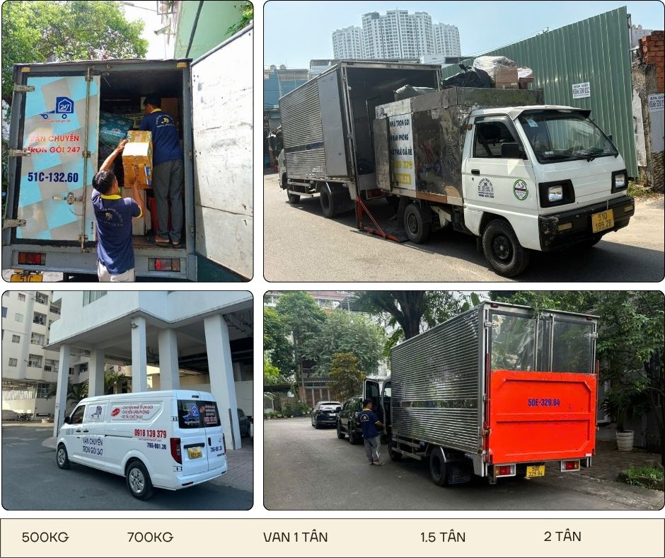 xe tải chuyển nhà quốc lộ 13