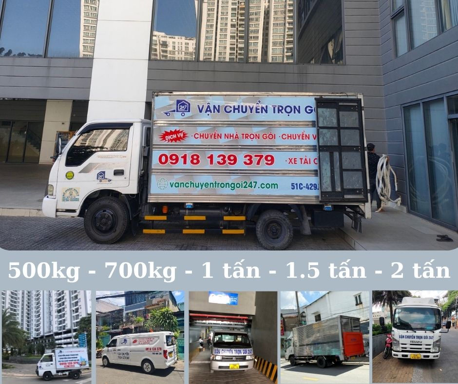 xe tải chuyển nhà tại Vinhomes Quận 9